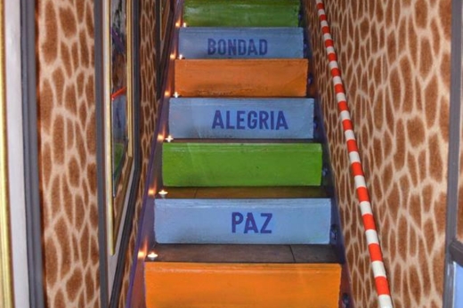 el jardin secreto escaleras